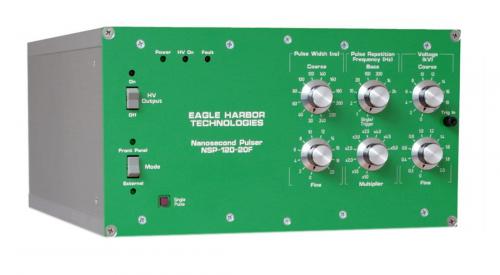 Nanosecond Pulsers: Low-power NSP-120-20-F by Eagle Harbor Technologies.
