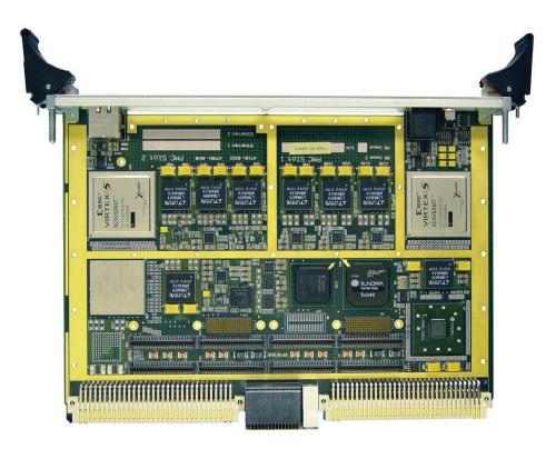 PowerPC VXS Multiprocessor BittWare VXS/VME with Dual FPGA.