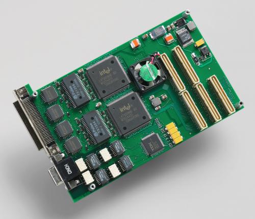 Combo 3 Mezzanine Board for PCI / PCIe equipped with FPGA and DMA supporting E1/T1, E3/T3, or LVDS, RS-422 interface from Engineering Design Team. 