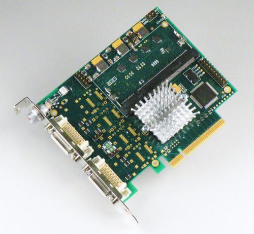 PCIe8 DVa CLS Camera Link by Engineering Design Team operates in simulator or framegrabber mode supports 8 / 16-lane PCIe slots and 20 – 85 MHz pixel clock rate.