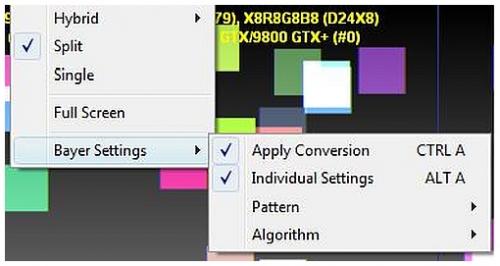 NorPix MulticastViewer showing View features.