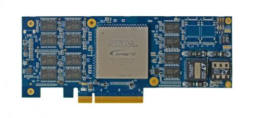 QD-910A and QD-910B Heterogeneous Arria 10 FPGA Accelerators with GX1150 and GX660 chips