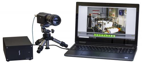 Mit der NorPix StreamTouch-Software können Sie die Aufnahme mit hoher Geschwindigkeit einstellen.