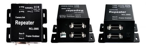 Der Syscom RCL-200S Camera Link Repeater unterstützt die Dual-Base-Medium-Konfiguration und die serielle SerTFG- und SerTC-Kommunikation.