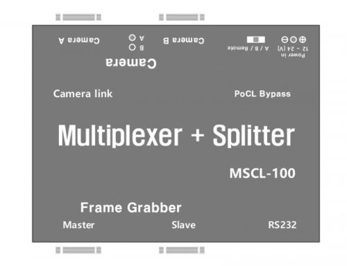 Syscom MSCL-100 Zweiwege-Kameraverbindungs-Multiplexer und -Splitter Unterstützt 2 x Basis, 2:1 Selektor/Repeater-Splitter Embadding-Modi und Max 256 Kbps Vollduplex RS232.