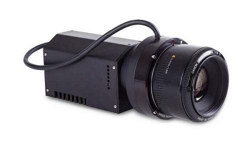Kaya Instruments JetCam 25 Kamera mit integrierter Birger Objektivsteuerung über B4 2/3 "Mount plus Canon Objektiv.