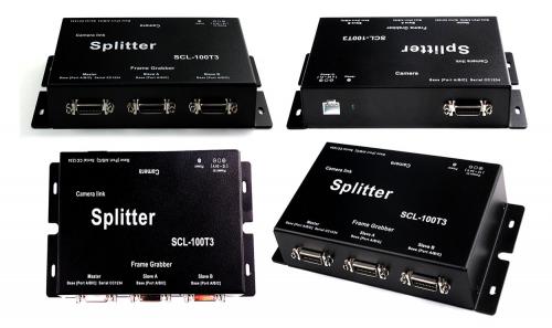 Syscom SCL-100T3 Camera Link Baum-Wege-Splitter Unterstützt Basiskonfiguration und Molex 53259-0329 Stecker- und DC-Klinkensteckertyp.