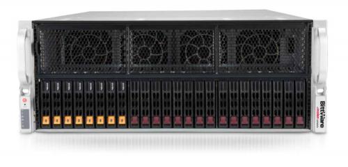 BittWare TeraBox 4102S 4U FPGA Server with 12 FPGAs and 40 QSFPs for 80x 100G or 320x 10/25G. 