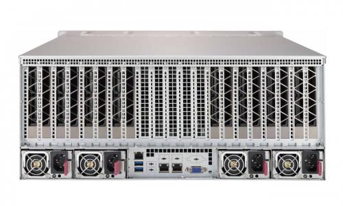 BittWare TeraBox 4000S mit bis zu 8x Low-Profile-FPGA-Karten oder 8x Double-Width-Karten und 2000 W (2 + 2) redundantem Netzteil auf Titanium-Ebene (96% +).