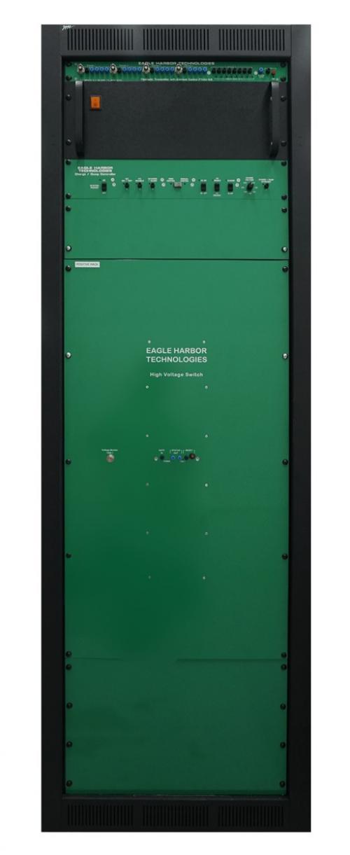 Eagle Harbor Technologies 50-kV-Klystron-Treiber mit einer Welligkeit von weniger als oder gleich ±1 % und 12 A Treiberausgangsstrom.