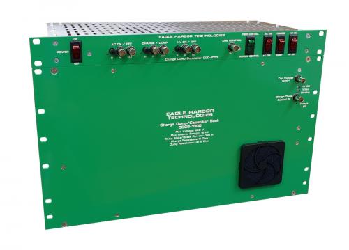 EHT CDCB-1000 charge / dump control bank with 8 Ω charge / 37.5 Ω dump resistance.