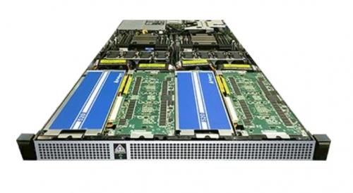 Accelerated Compute Node von BittWare ist ein Dell EMC PowerEdge C4140 1U-Server mit vier BittWare 520C FPGA-Karte für die Beschleunigungsbeschleunigung.