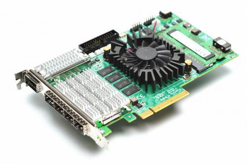 Kaya Komodo II Fiber CLHS Grabber FPGA card with 4GB onboard video cache and up to 55 Gbps through PCIe transfer rate. 