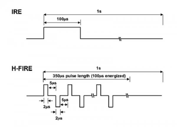 Eagle Harbor Technologies High-Voltage Bipolar Microsecond Pulser IRE and H-FIRE parameters.