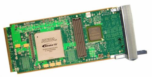 BittWare S43X ist eine AMC-Karte mit einfacher Breite und Altera Stratix IV. GX FPGA unterstützt die Standards PCI Express Version 1.0 / 2.0, 10 GigE, GigE, Serial RapidIO Version 1.0 / 2.0 und SerialLite II sowie viele andere.