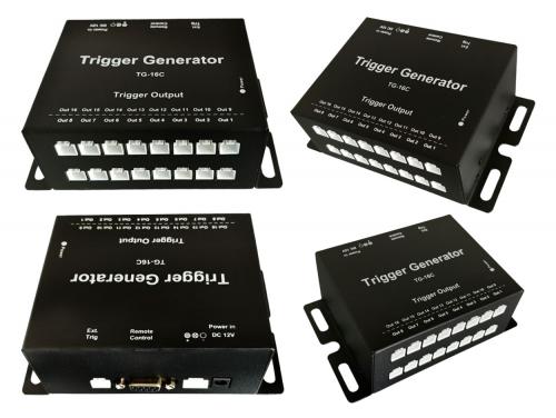 Syscom TG-16C Camera Link 16 Trigger Generator Supports Base Configuration CC1~4, RS232, LVAL, DVAL, FVAL and 2 x 2:1 Selector / Repeater-Splitter Embadding.