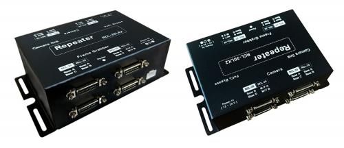 Syscom RCL-30LX2 Camera Link Repeater mit 2x Dual Base, Medium, Full Mode Konfiguration und CC1 - CC4 Kamerasteuerung.