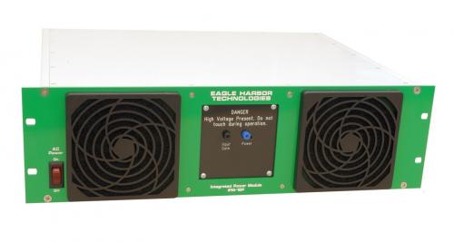 Integrated Power Module IPM-16P with high current, solid-state switching at high frequency by Ea-gle Harbor Technologies.
