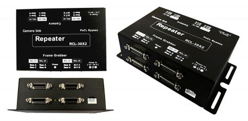 Syscom RCL-30X2 Camera Link Repeater mit Base, Medium, Full Mode in 2-Link-Konfiguration, verlustfrei und transparenter Transport