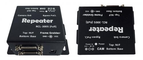 Syscom RCL-300S Camera Link Repeater mit Basis-, Mittel- oder Vollmodus-Konfiguration und Camera Link MDR-Anschlusstyp.