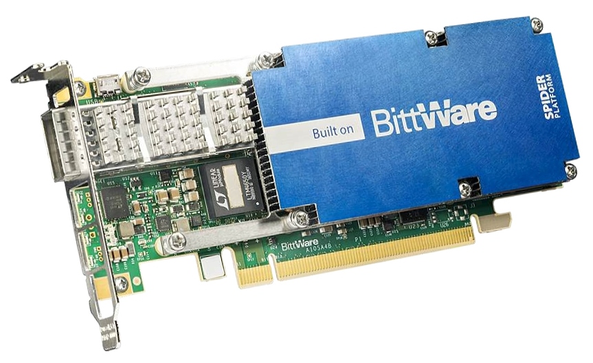 BittWare A10SA4, Arria 10 GX 1150, QSFP, 16 GB – Sky Blue Microsystems GmbH