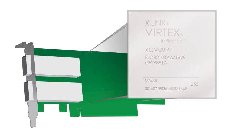 BittWare XUPSV2, Xilinx Virtex, 2x QSFP, 16 GB – Sky Blue Microsystems GmbH