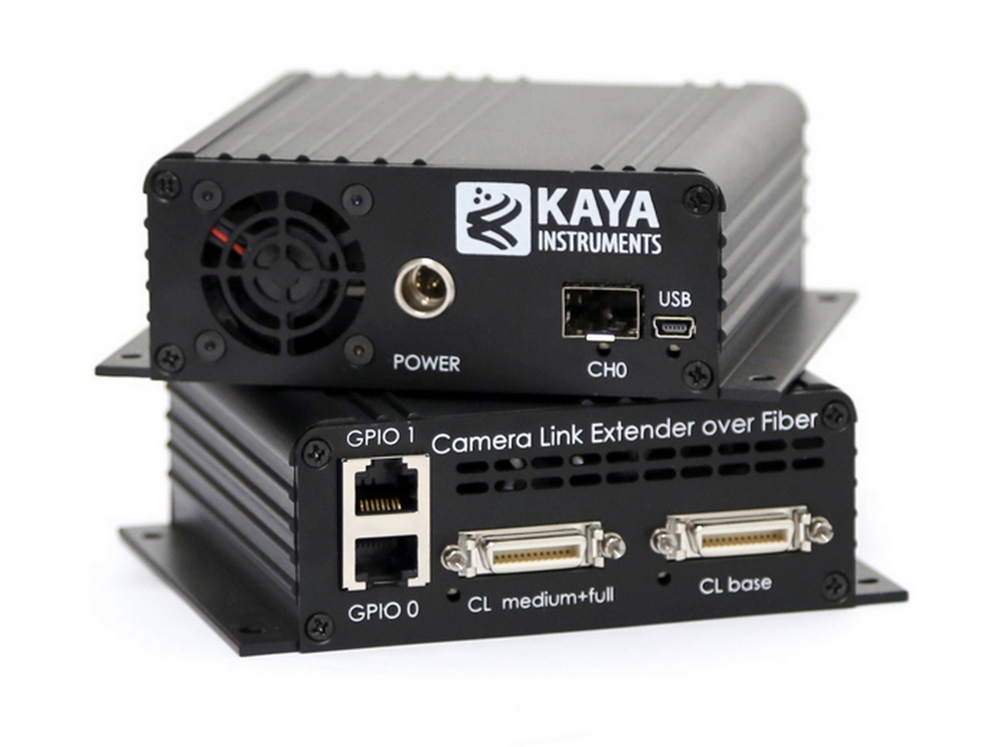 Kaya Instruments Camera Link Range Extender over Fiber Sky Blue