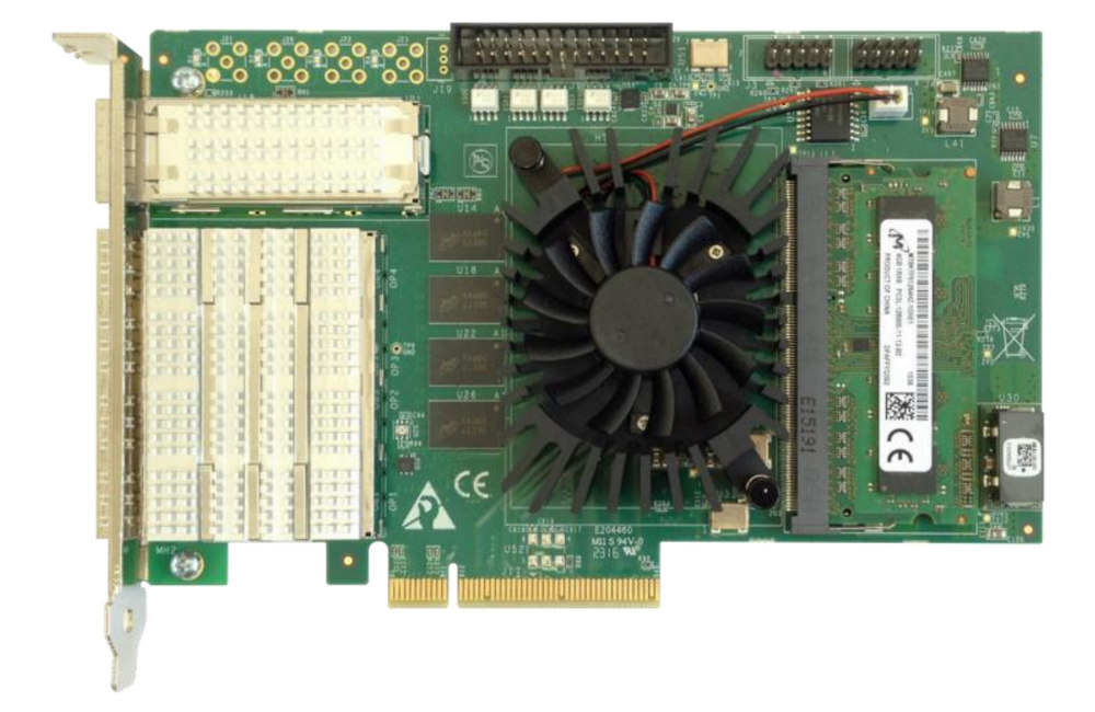 Kaya Komodo Fiber Frame Grabber (KYFGF) 4 SFP+, QSFP+, CLHSX, 10GigE