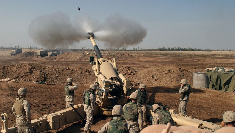Military and Defense: M777 howitzer is a towed 155 mm artillery piece.